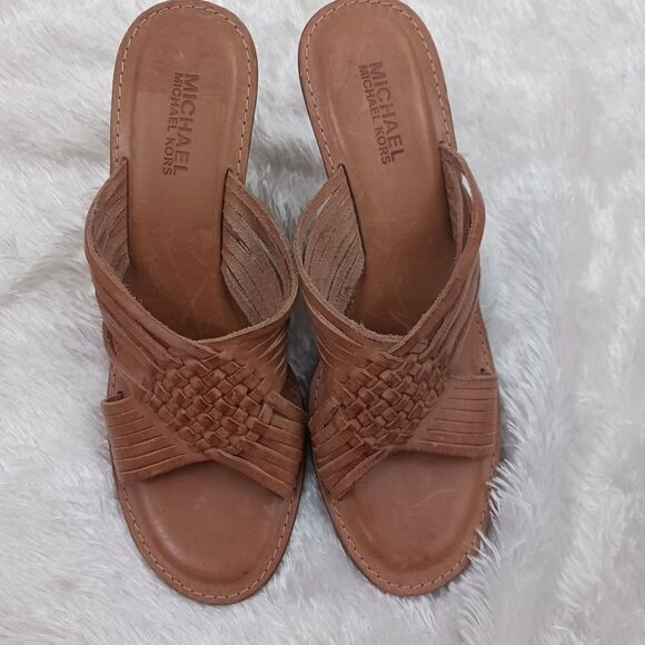 Michael Michael Kors heel Sandals size 10M - Picture 1 of 6